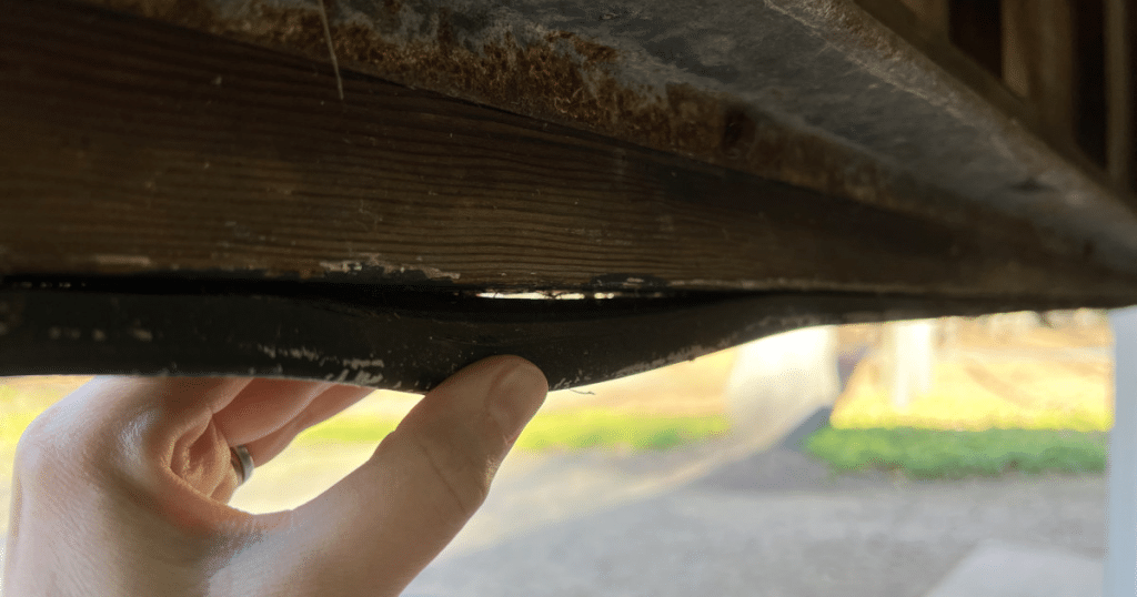 how to install garage door weather stripping