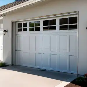 White Garage Door