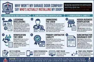 Why Won't My Garage Door Company Say Who's Actually Installing My Door?
